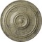Ekena Millwork Small Classic Ceiling Medallion (Fits Canopies up to 10"), 40 1/4"OD x 3 1/8"P, Castle Stone Crackle CM40CLCSC - alternate 1